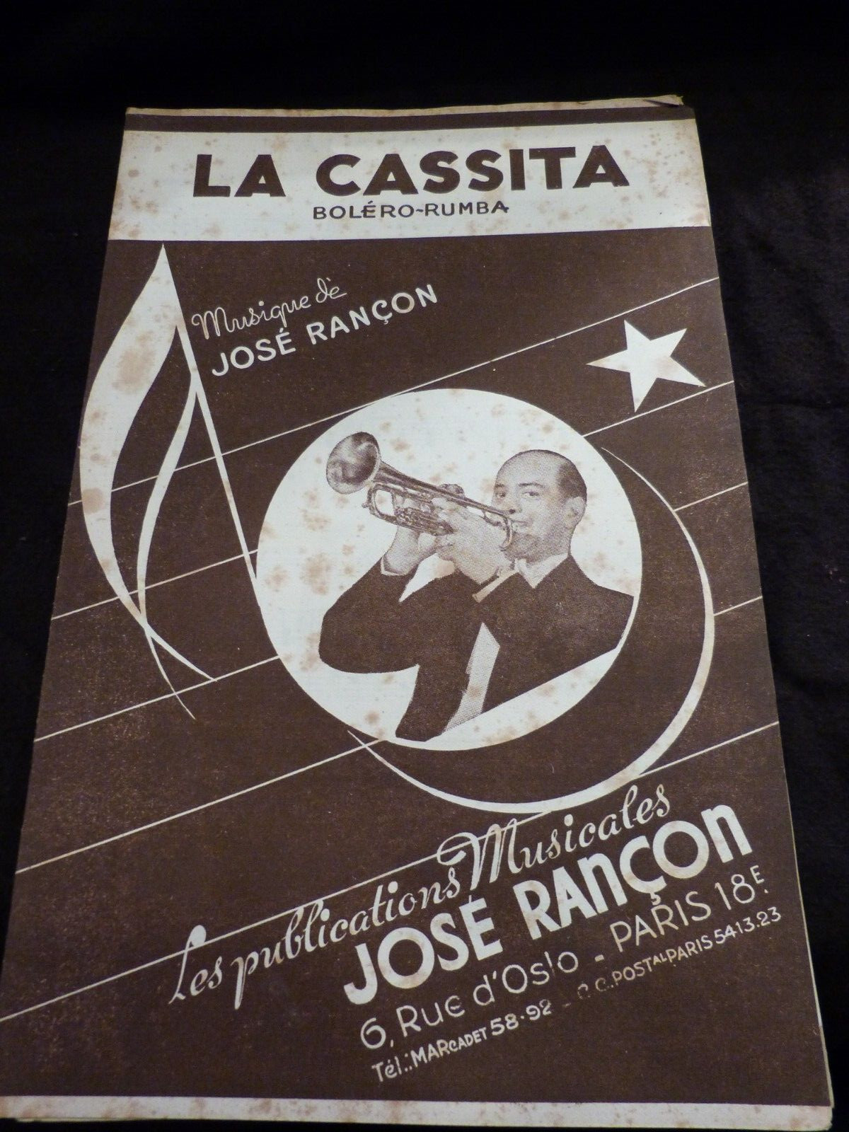 La Cassita José Rançon Sheet Music for Accordion