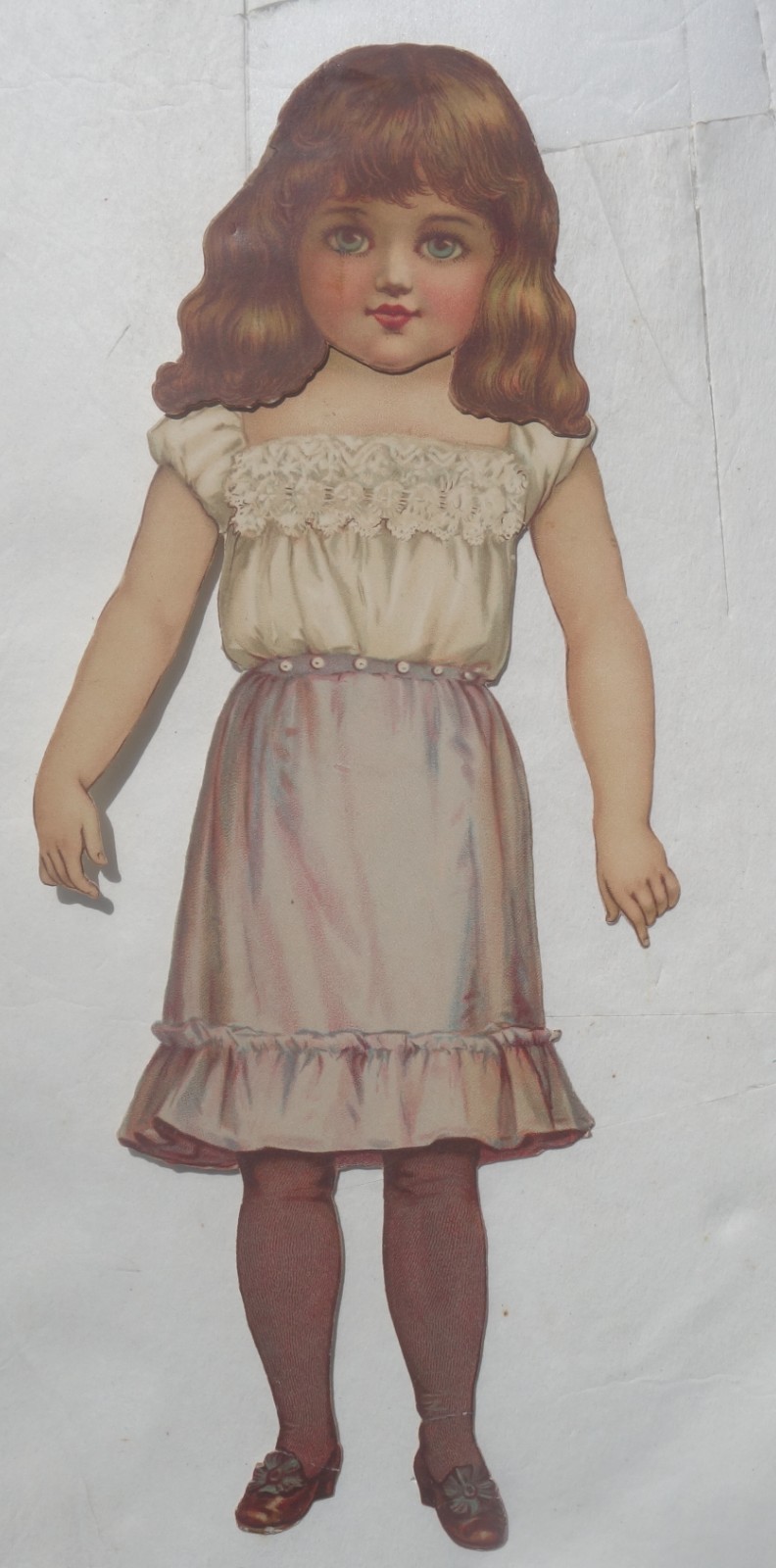 1890s Tuck & Sons Dear Dorothy 13″ Large Paper Doll Complete Artistic 500 9 Pcs.