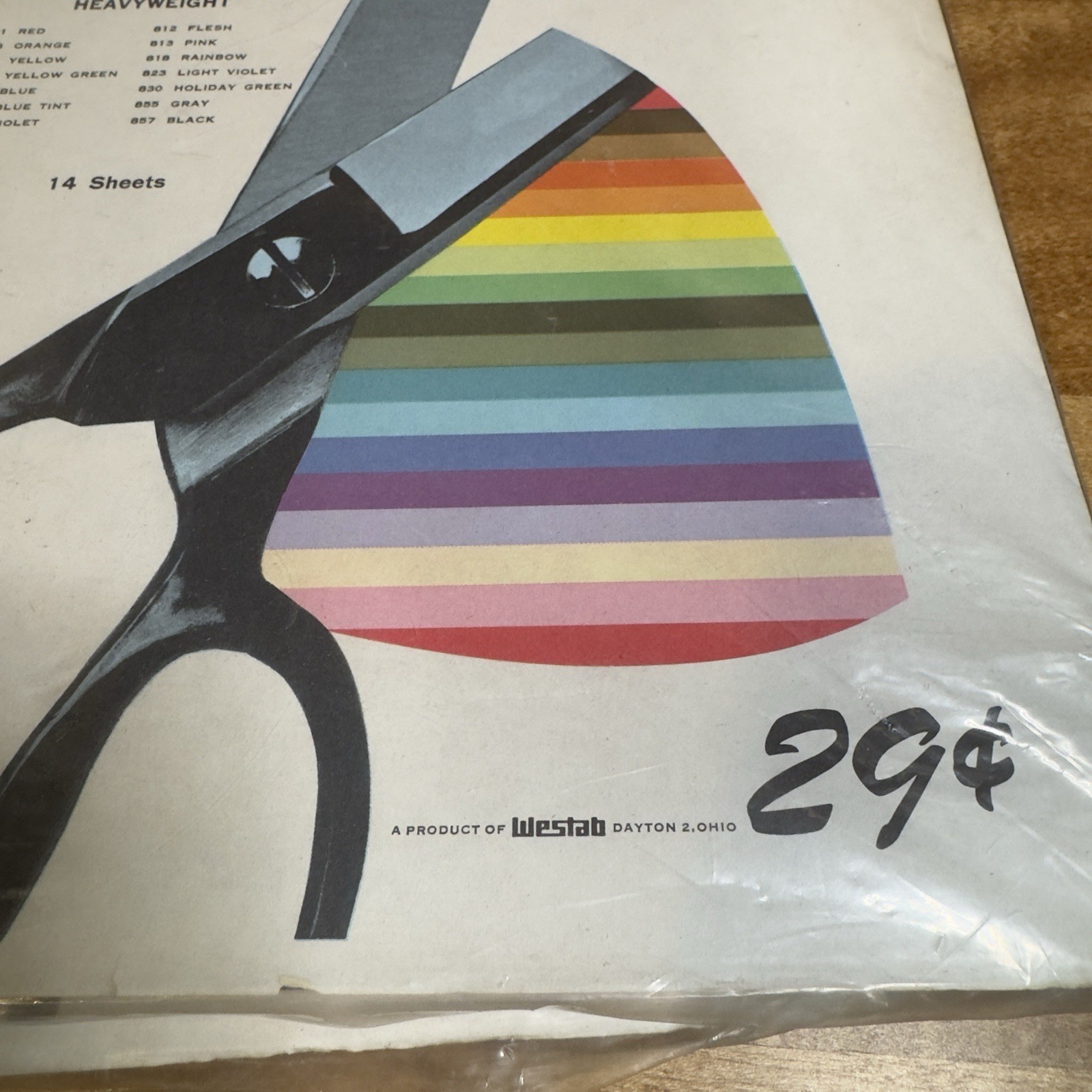 VTG 2x HYTONE Art Heavyweight Paper Assorted Color * 14 sheets 12″ x 9″ Sealed