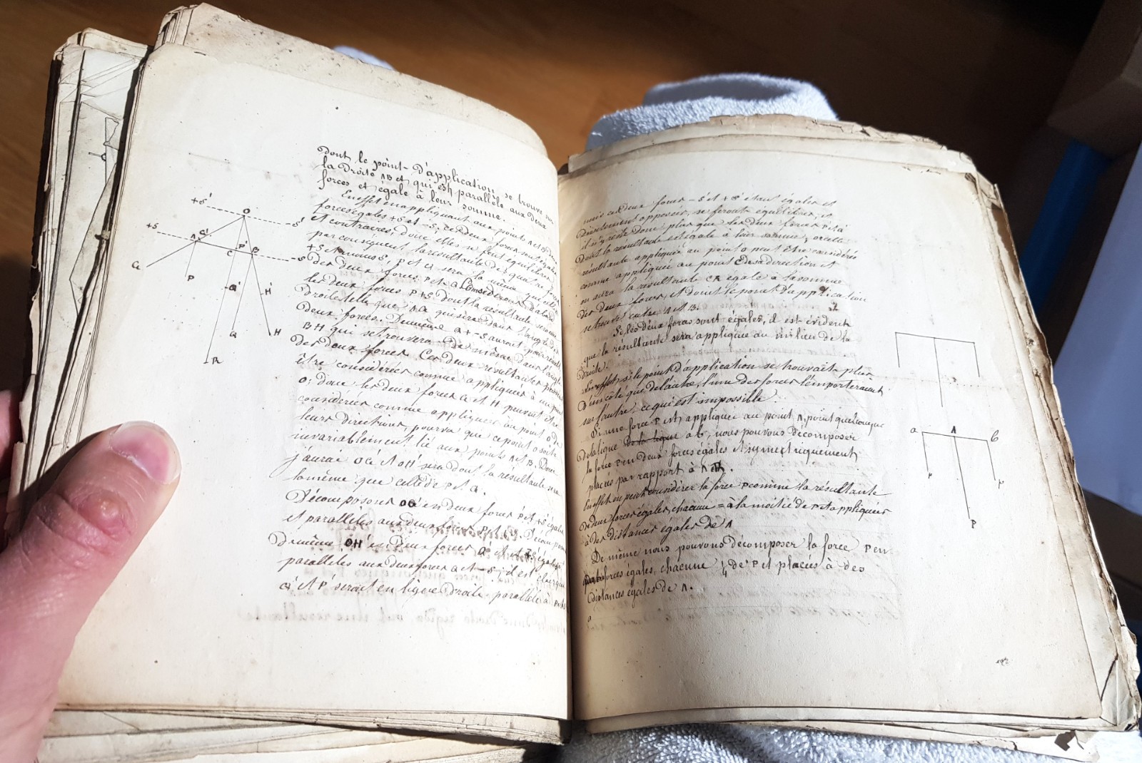 Important 19th Century Physics Chemistry Manuscript Set, Many Diagrams