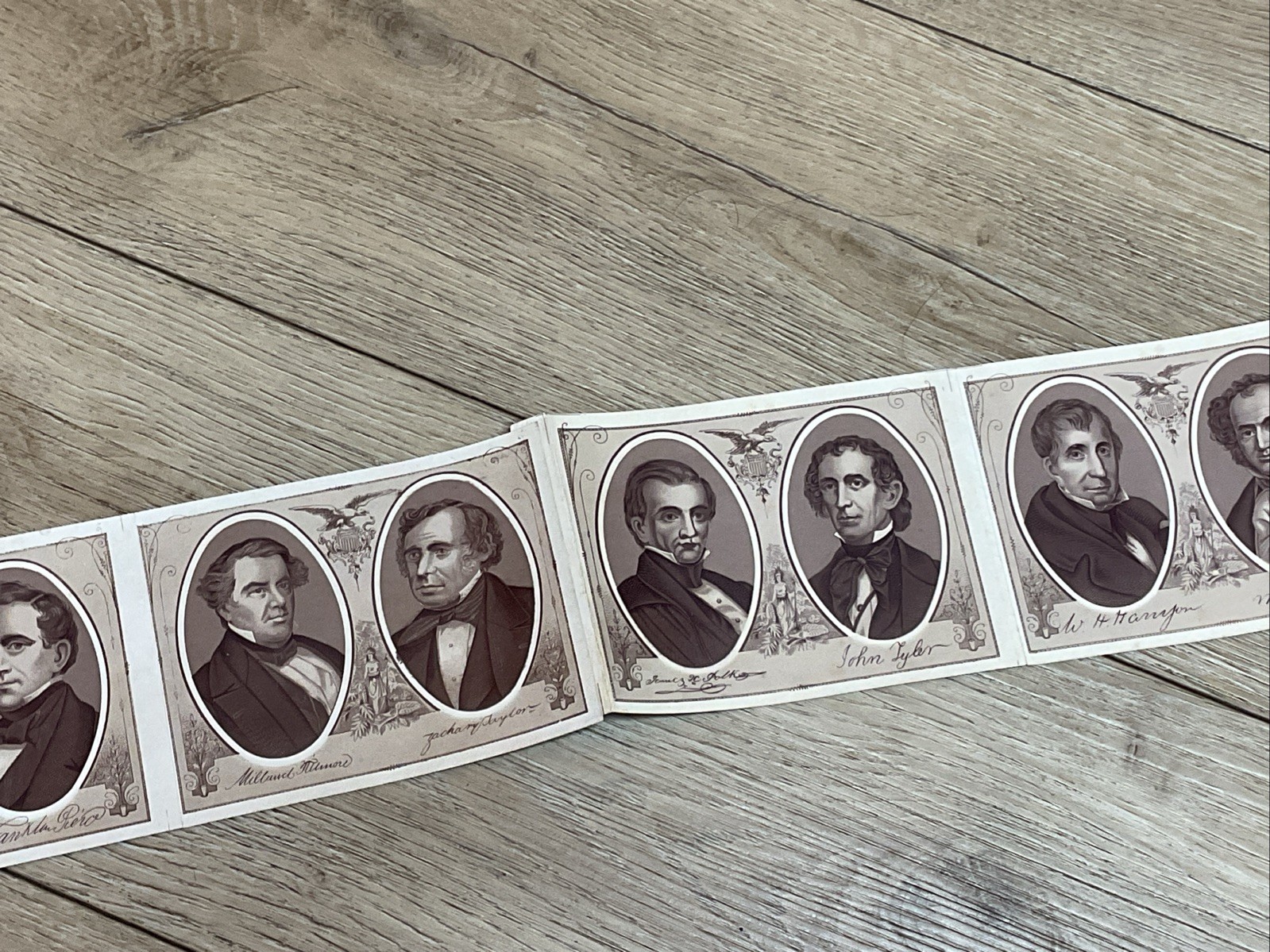 Rare 1883 Booklet 1732 to 1883 Presidents of the United States of America B50