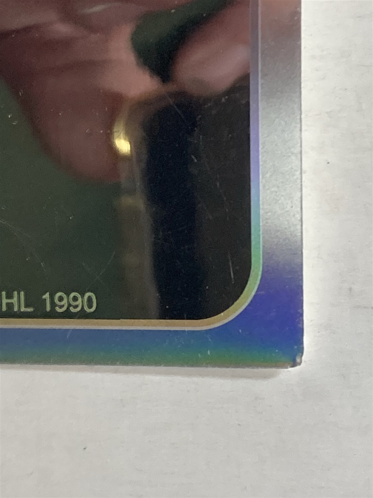 1990 Hockey Hologram Sports Card Upper Deck Unknown Vtg