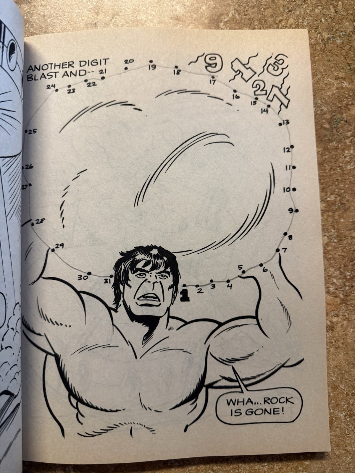 Vintage 1980s Merrigold Press Super Heroes Coloring Book Hulk Fantastic 4 Marvel