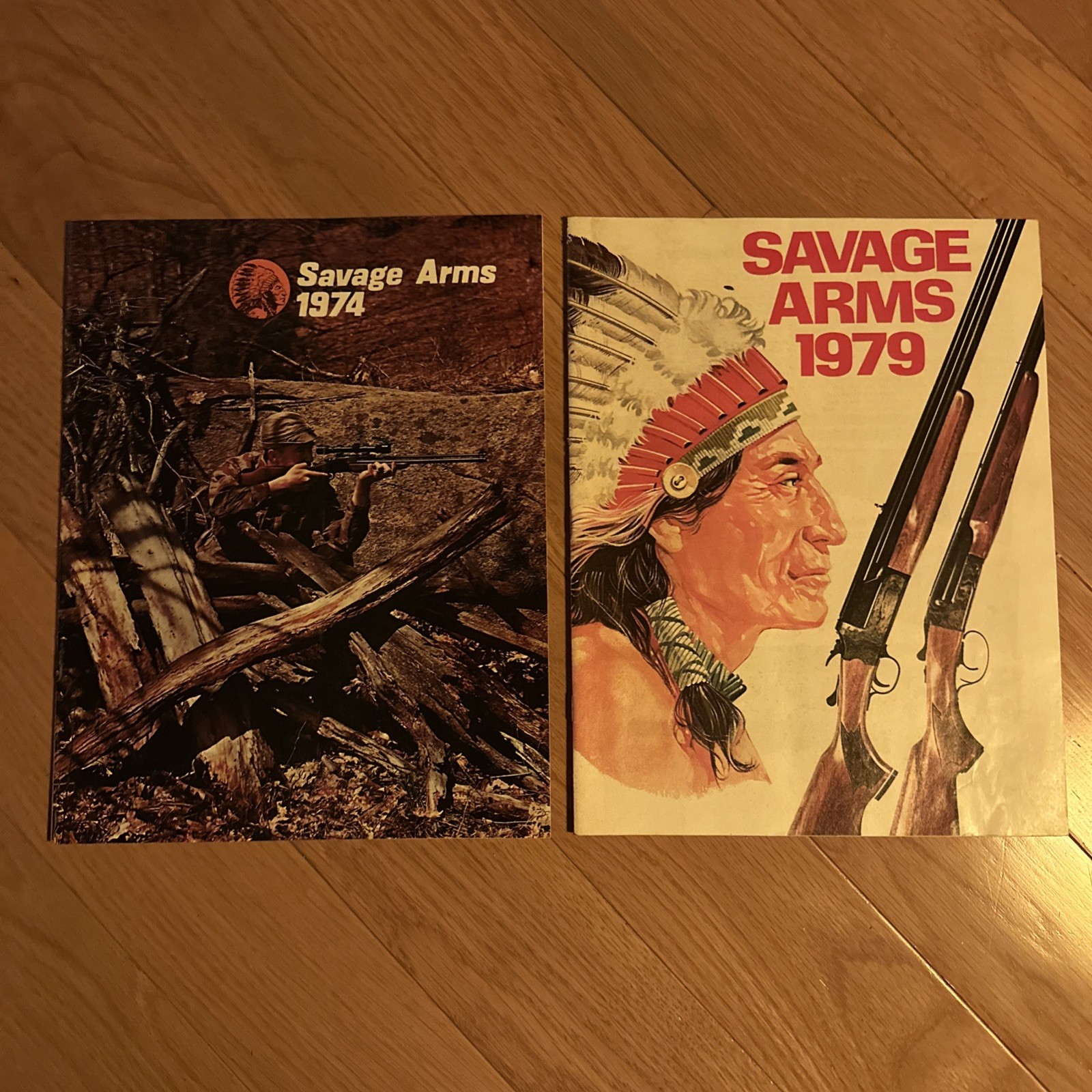1974 And 1979 SAVAGE ARMS Catalogs