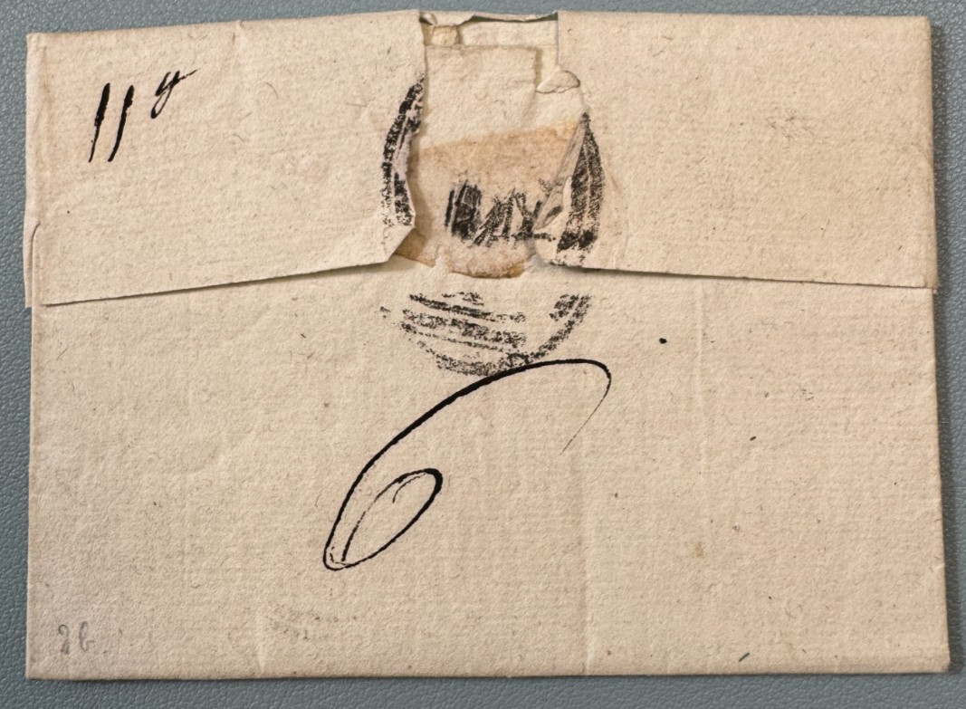 1805 Prepaid From CHAMBERY (Conquered Department Of MONT BLANC) To THONON