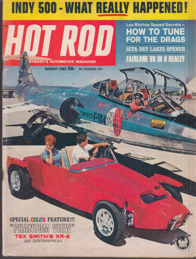 HOT ROD 8 1963 Indy 500; Phantom View XR-6; Bonneville Prep; Ford 427 tuning
