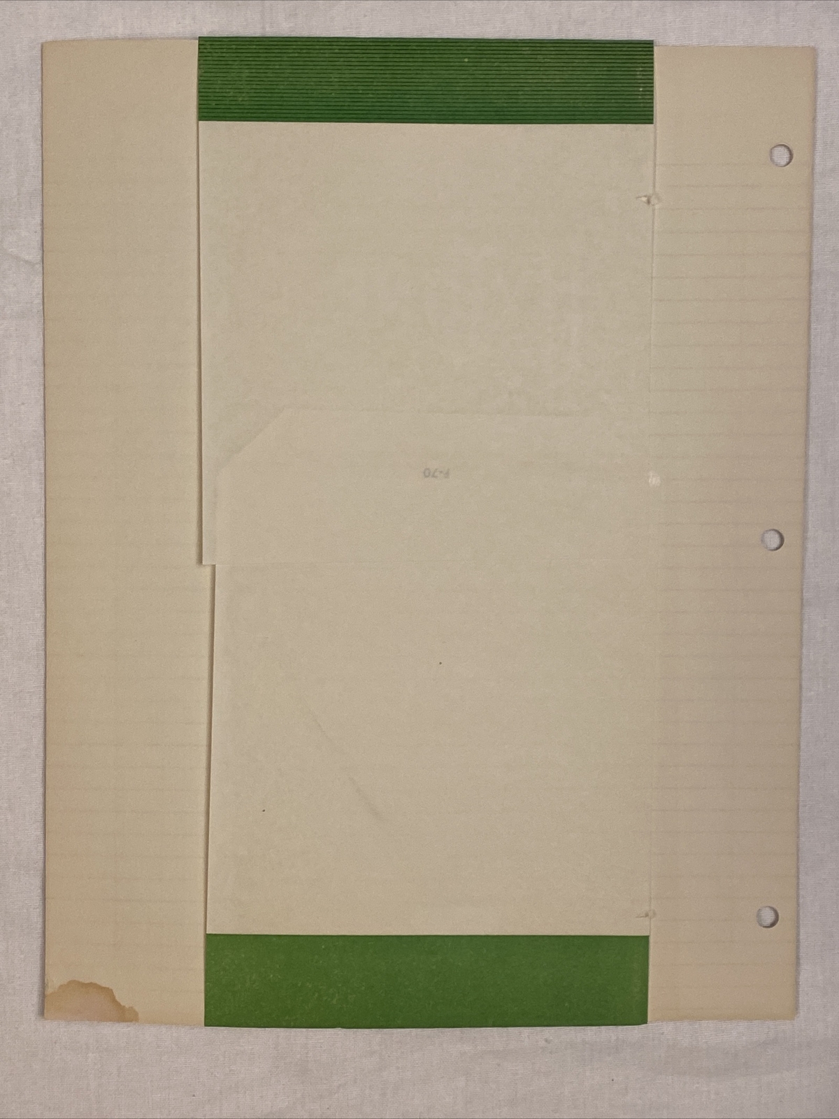 Vintage 1950s Student Paper Science Filler Hytone Graph Metric Ruled 6 Sheets