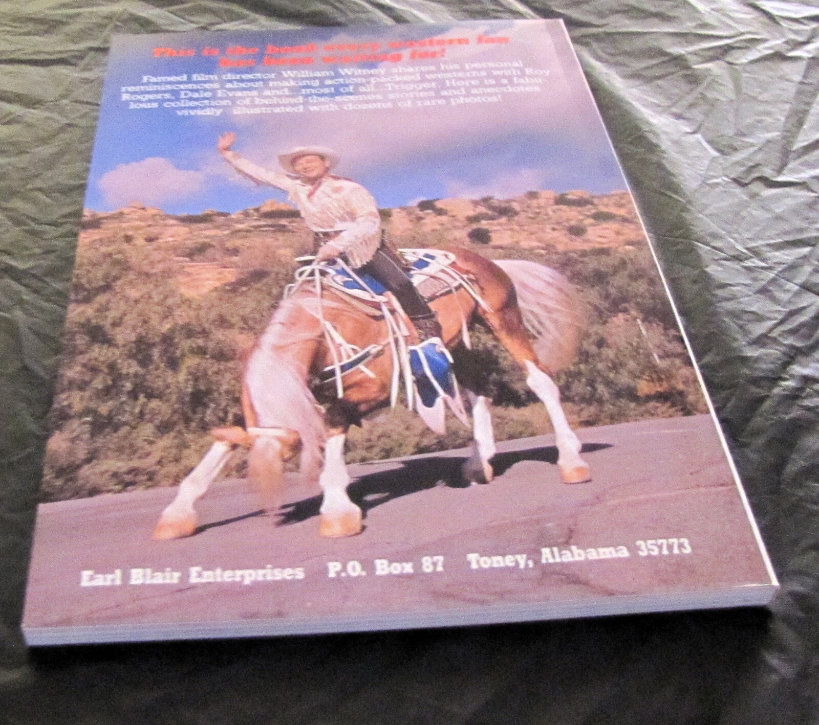 REMEMBERING TRIGGER, Roy Rogers, by William Whitney, B-Western, New condition