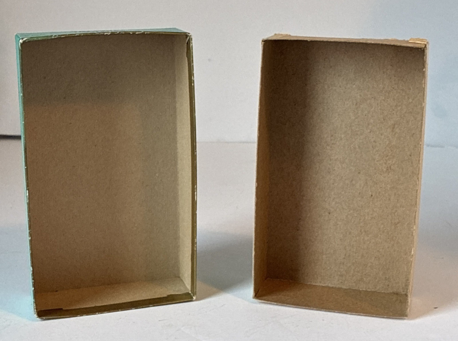Lot of 2 Vintage Boxes – Outlet Store Candy Box & Coronation Christmas Card Box