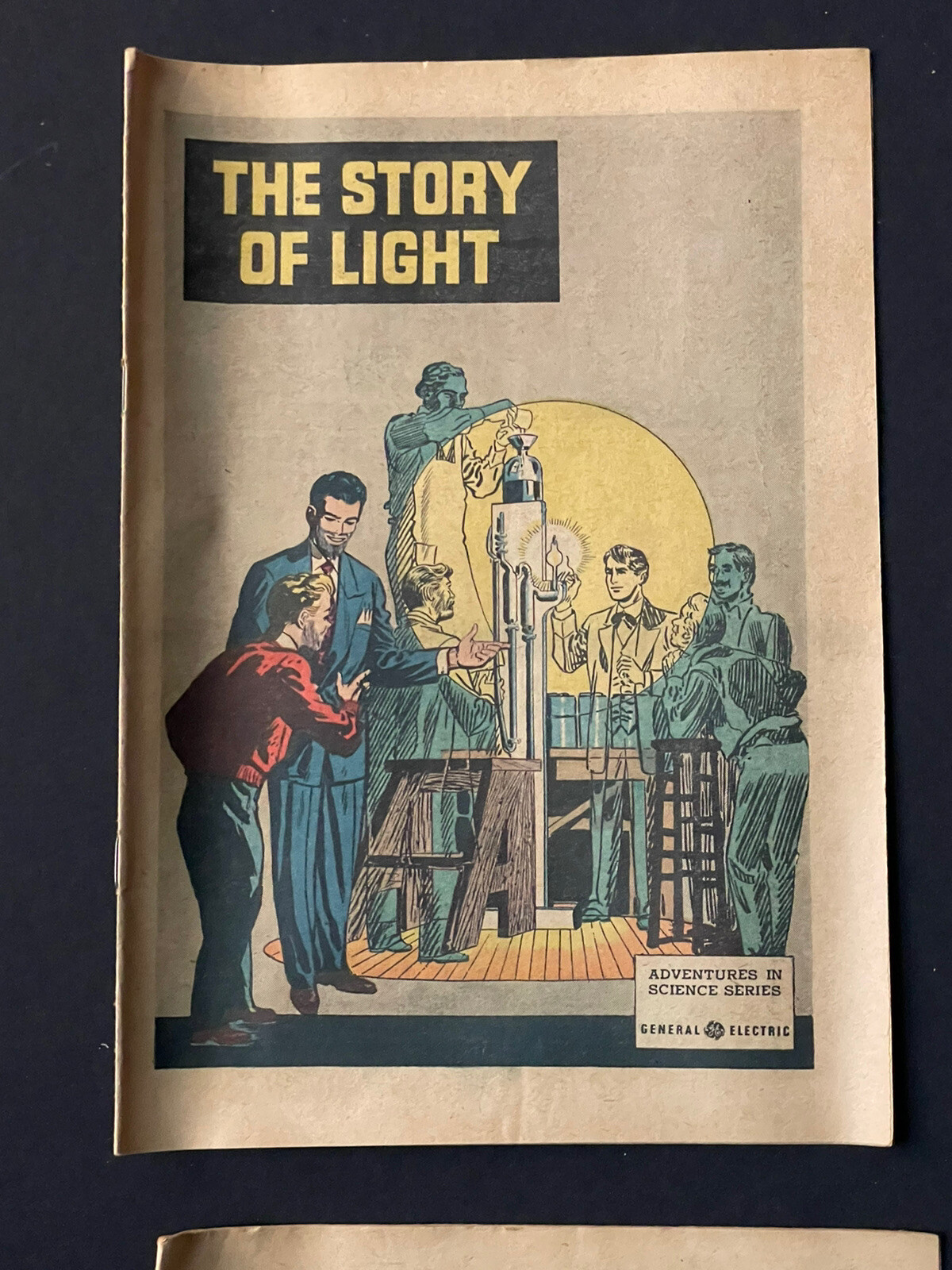Vintage COMIC BOOKS General Electric SCIENCE American RAILROADS Atom Electronics