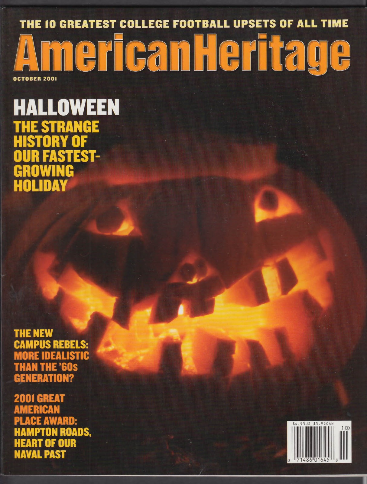 AMERICAN HERITAGE Halloween Hampton Roads Student Activism + 10 2001