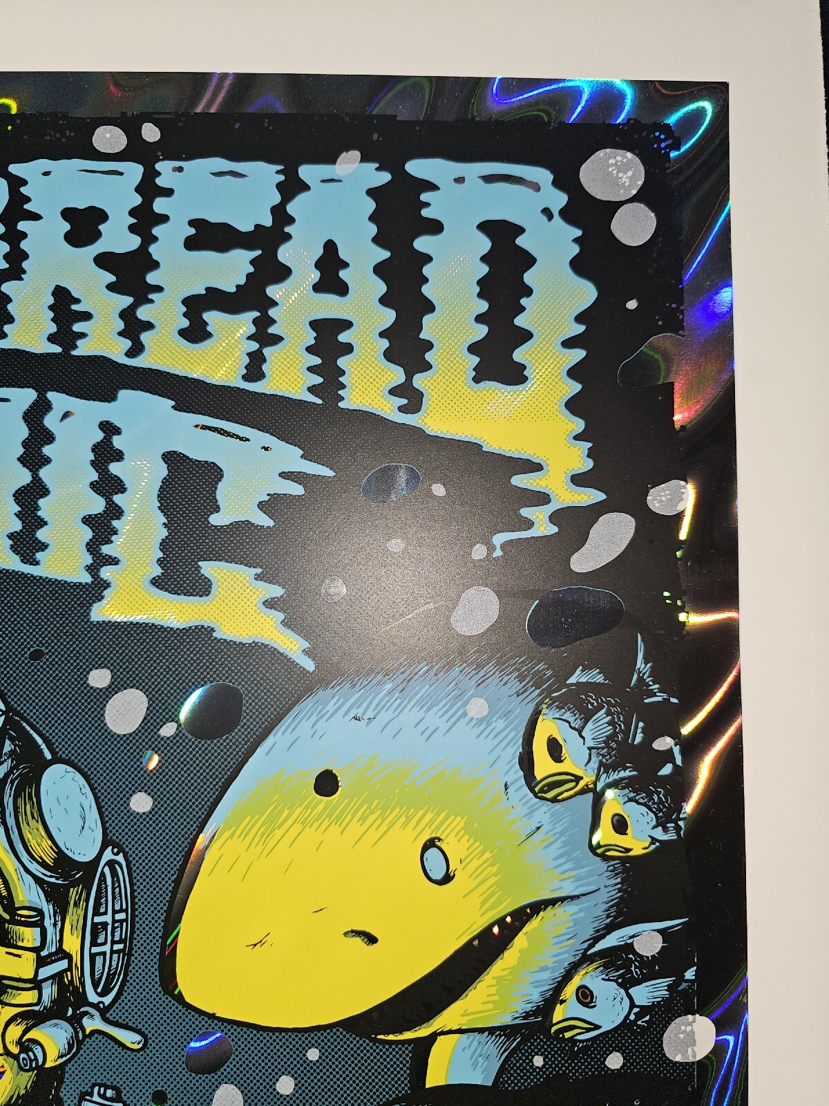 Widespread Panic Leunig 4/20 Chattanooga LAVA FOIL Variant Poster Signed Print