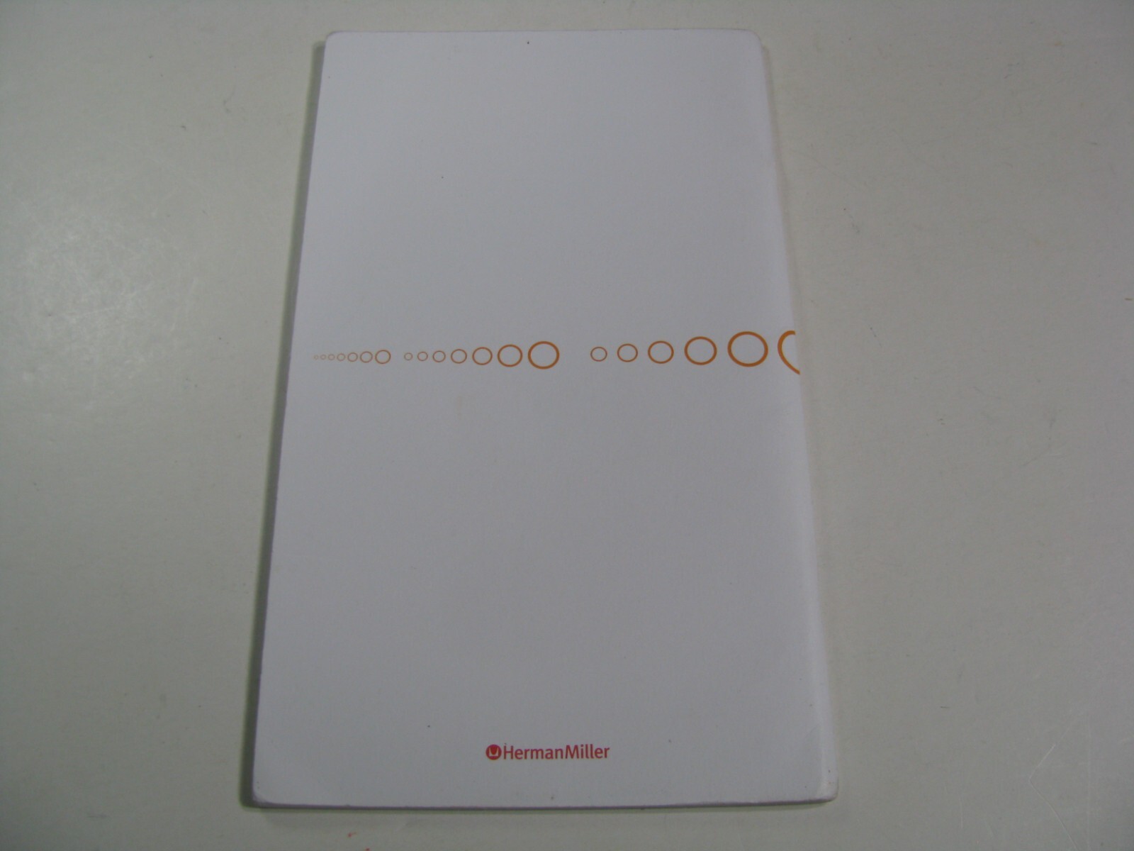 2008 Herman Miller Embody Chair Promo Sales Ad Advertising Lined Paper Notebook