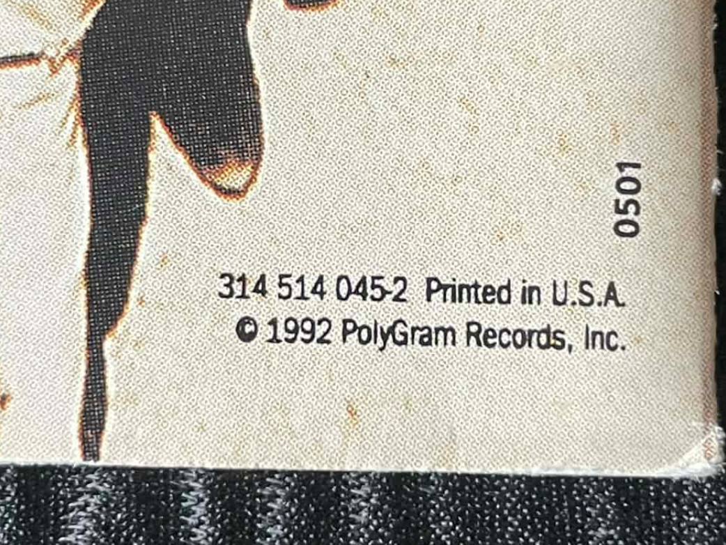 Bon Jovi Keep Faith CD 1992 Polygram Paperwork Clean Liner Notes Booklet ONLY