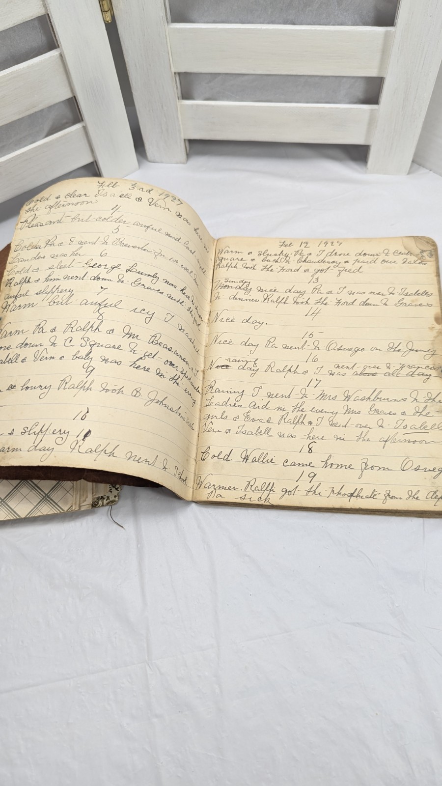 Vintage Diaries Lot of 3 Early 1900’s