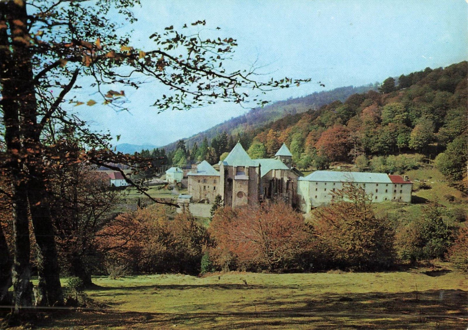 Postcard Spain Roncesvalles Outside View