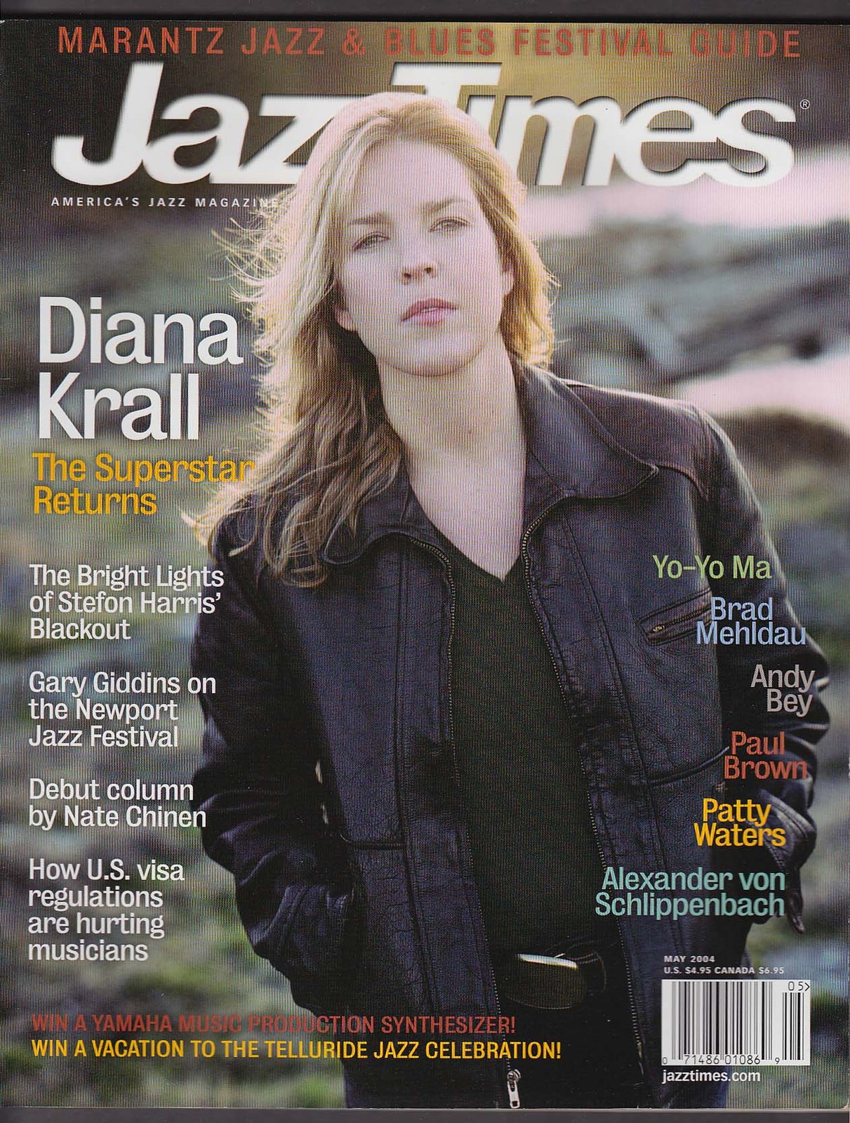 JAZZ TIMES Diana Krall Stefon Harris Yo-Yo Ma 5 2004