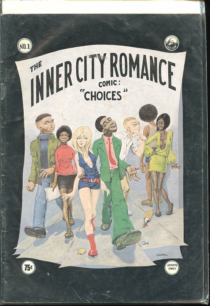 INNER CITY ROMANCE #1 UNDERGROUND COMIX HEAD COMIX COMIC BOOK #A1995