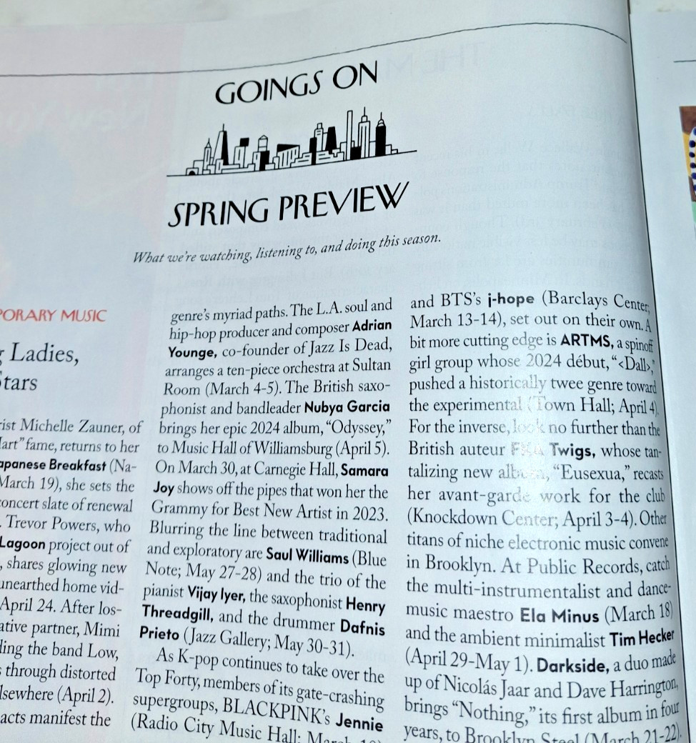 THE NEW YORKER MAGAZINE (March 10, 2025)