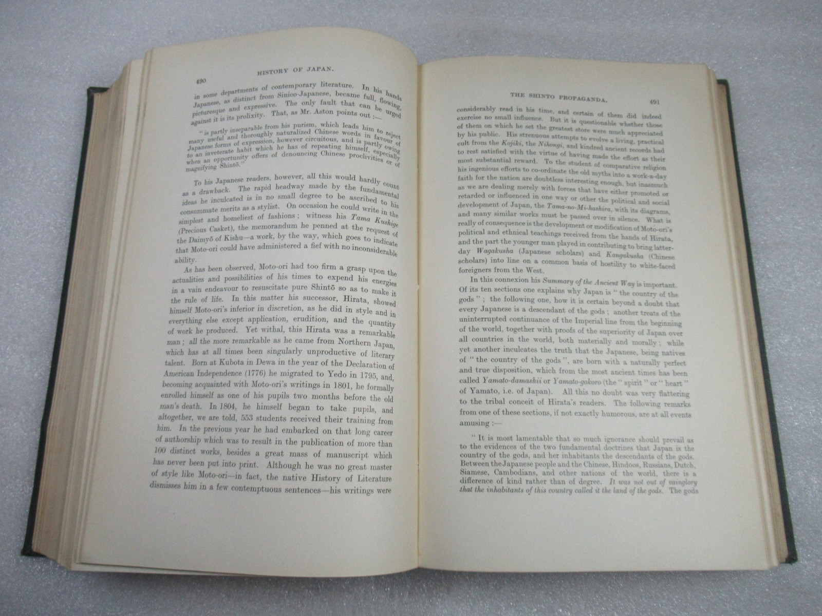 1910-26 A History of Japan – From Origins to 1868 – James Murdoch – 3 volumes
