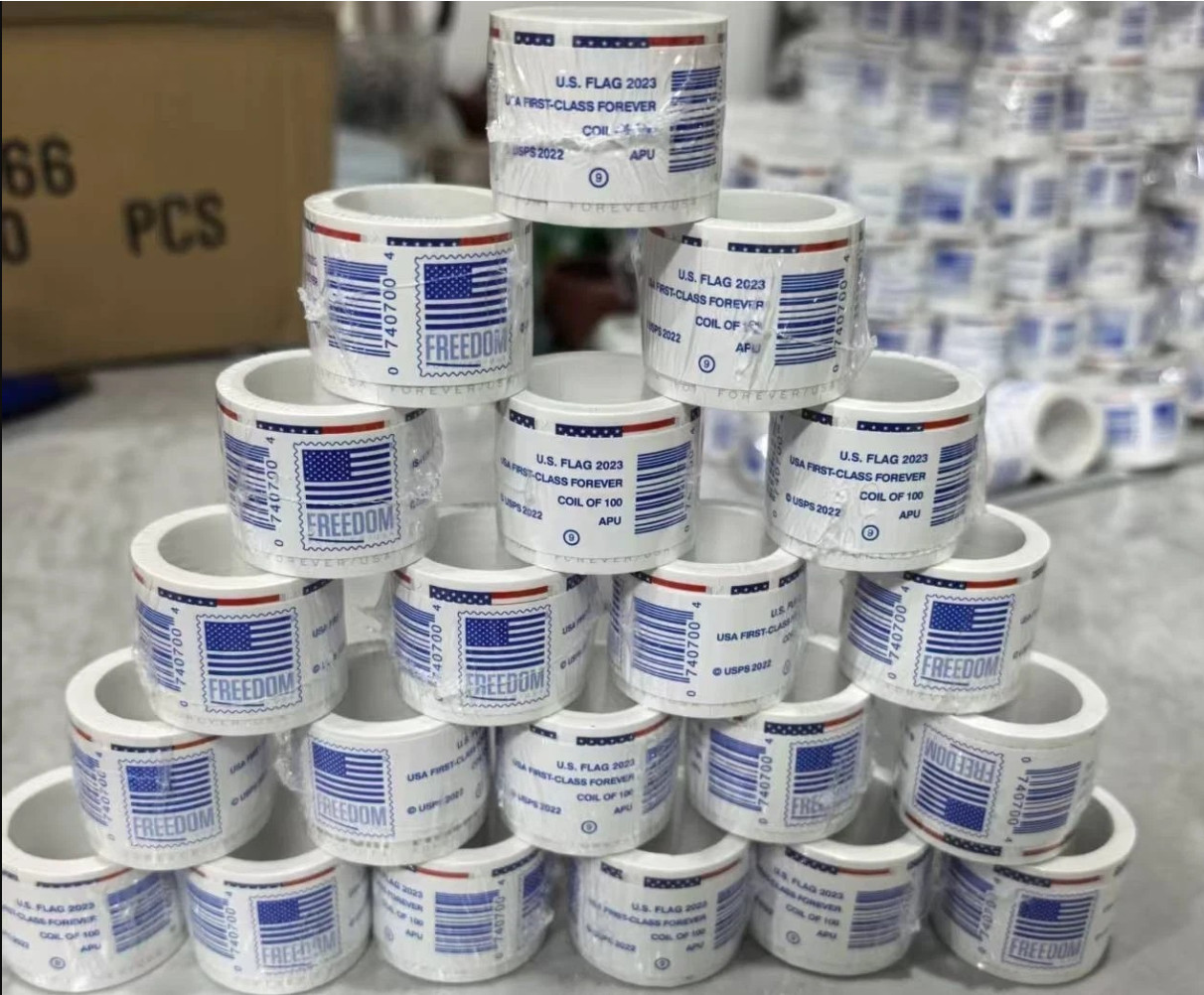 New Collection 20 ROLLS Of 100 USPS Postage-2000 PC-Special Sale (2023)