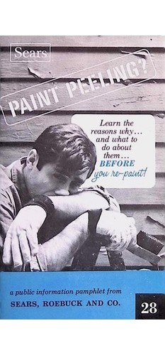 Sears Paint Peeling? Hidden Moisture Home Guide 1950s #28 Walls Plaster