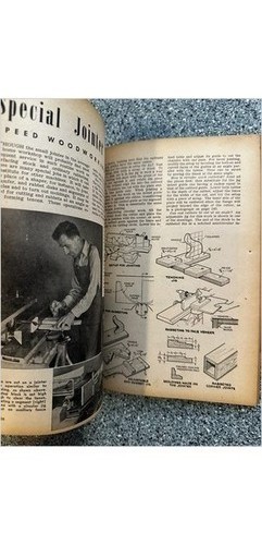 1946 Popular Science How to Get Most Out of Home Workshop Paperback 750 Diagrams