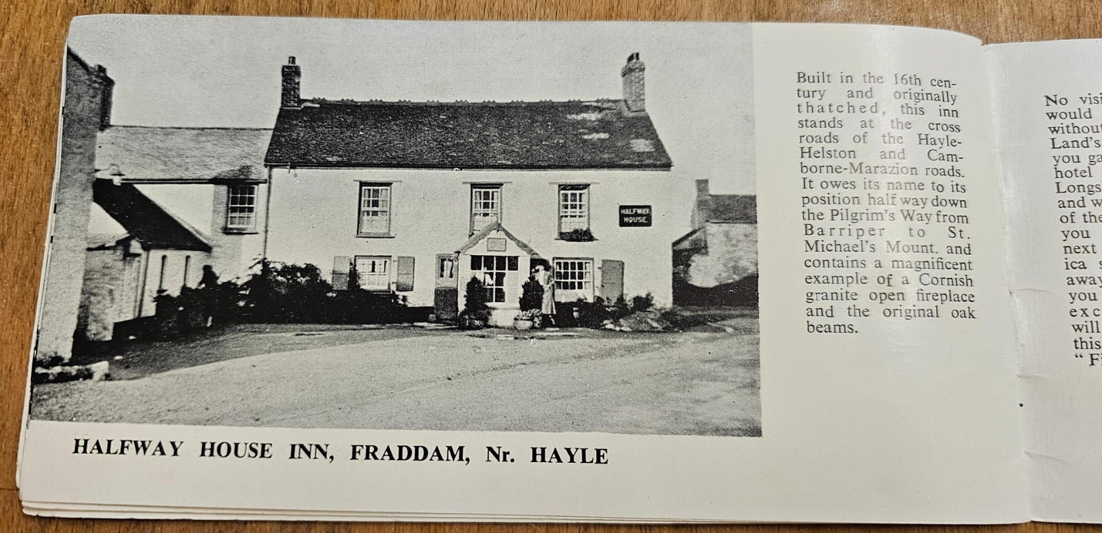 ​Vintage Cornish Inns Photo Booklet 17 Photoprints c1950 Cornwall C1.