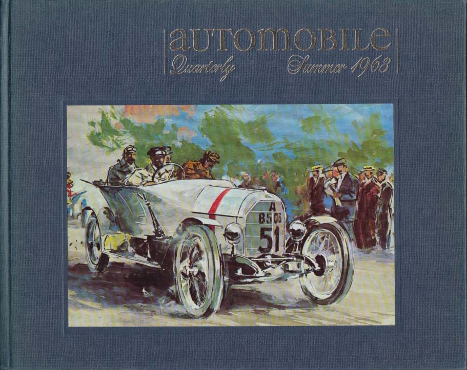 AUTOMOBILE QUARTERLY V2n2 Stanley Steamer; duPont cars; GM Monza GT &c