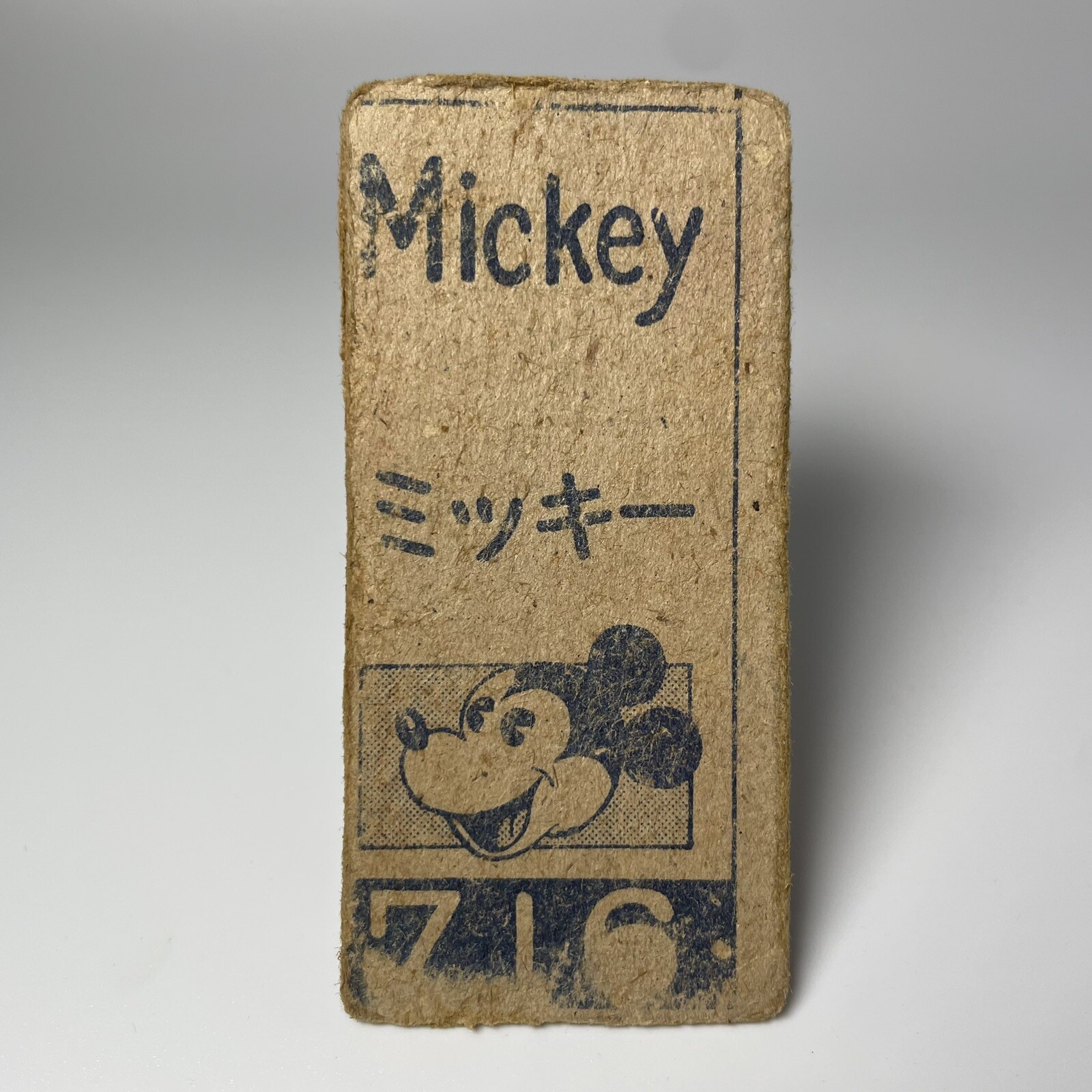 Mickey Mouse vintage rare card menko 1940’s japanese No,2