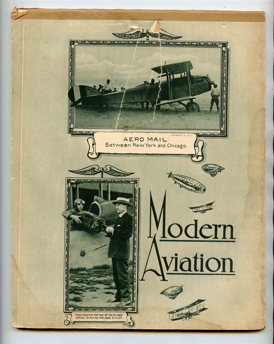 3 Modern Aviation Lined Vintage Writing Tablets Aero Mail Vikers Vimy Rolls