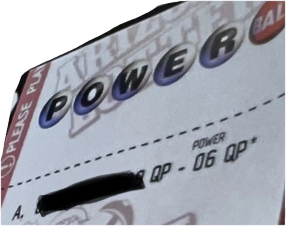 Winning lottery numbers