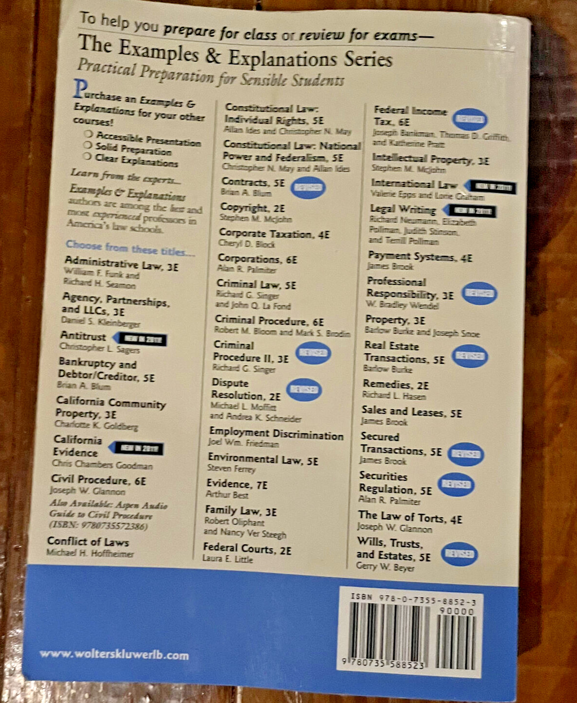 Examples & Explanations: Contracts, Fifth Edition – Paperback – GOOD