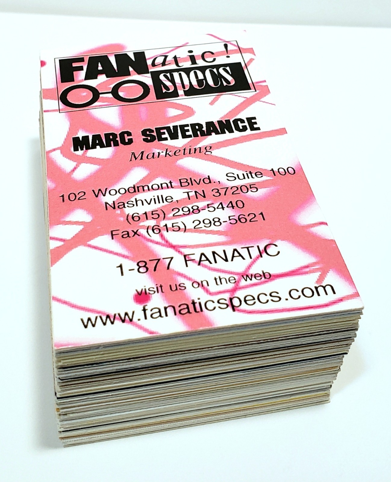 🔥 LOT of 100 VERTICAL BUSINESS CARDS for BUSINESS CARD COLLECTION L9