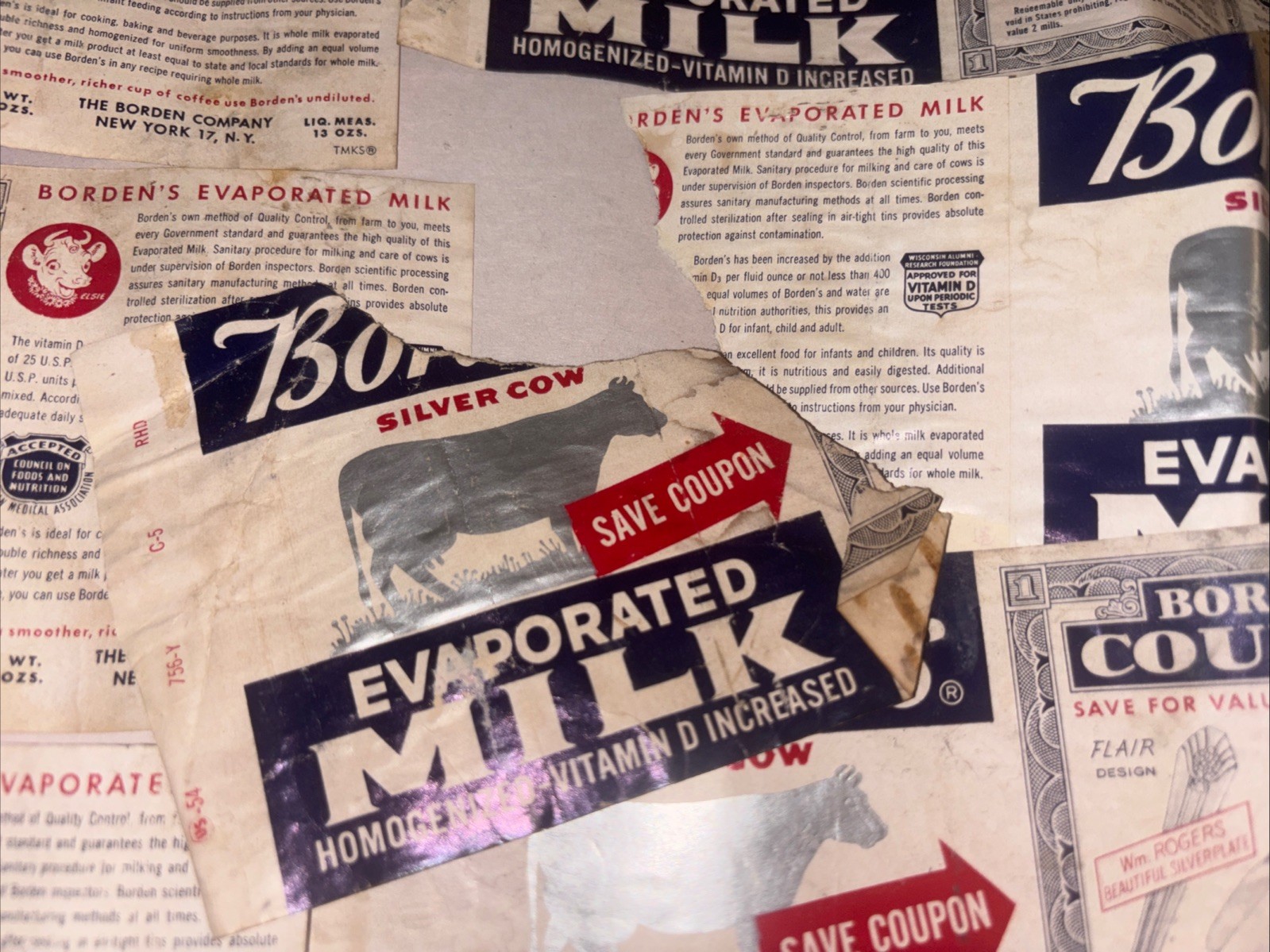 Vtg Food Label Wrapping & Other Wrappings & Recipe & Household Hint Booklets Lot