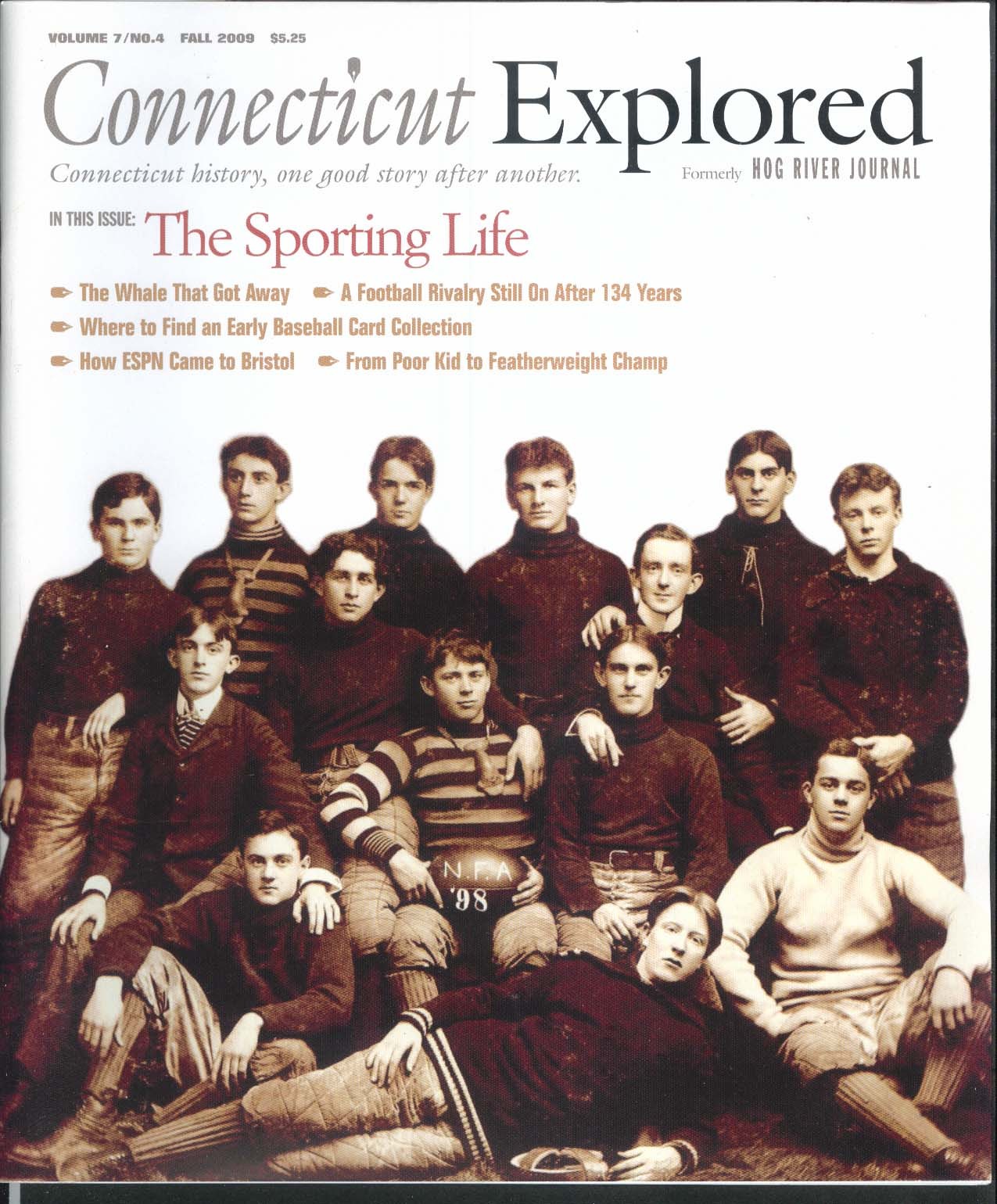 CONNECTICUT EXPLORED V7 #4 Hartford Whalers Uconn Huskies Kid Kaplan + Fall 2009