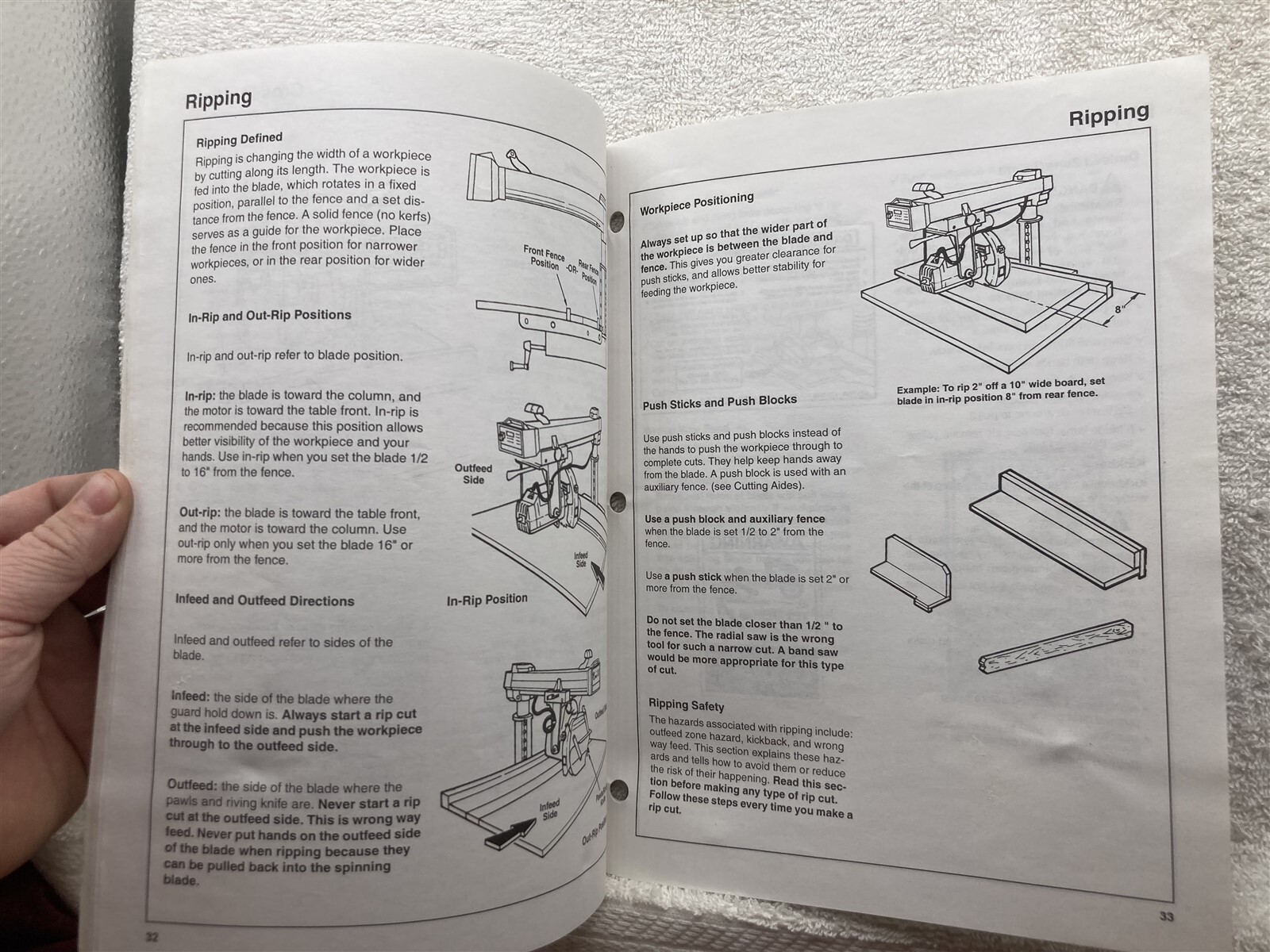 2000 Craftsman 509346 Radial Saw Guard Kit Owners Manual Guide Vtg