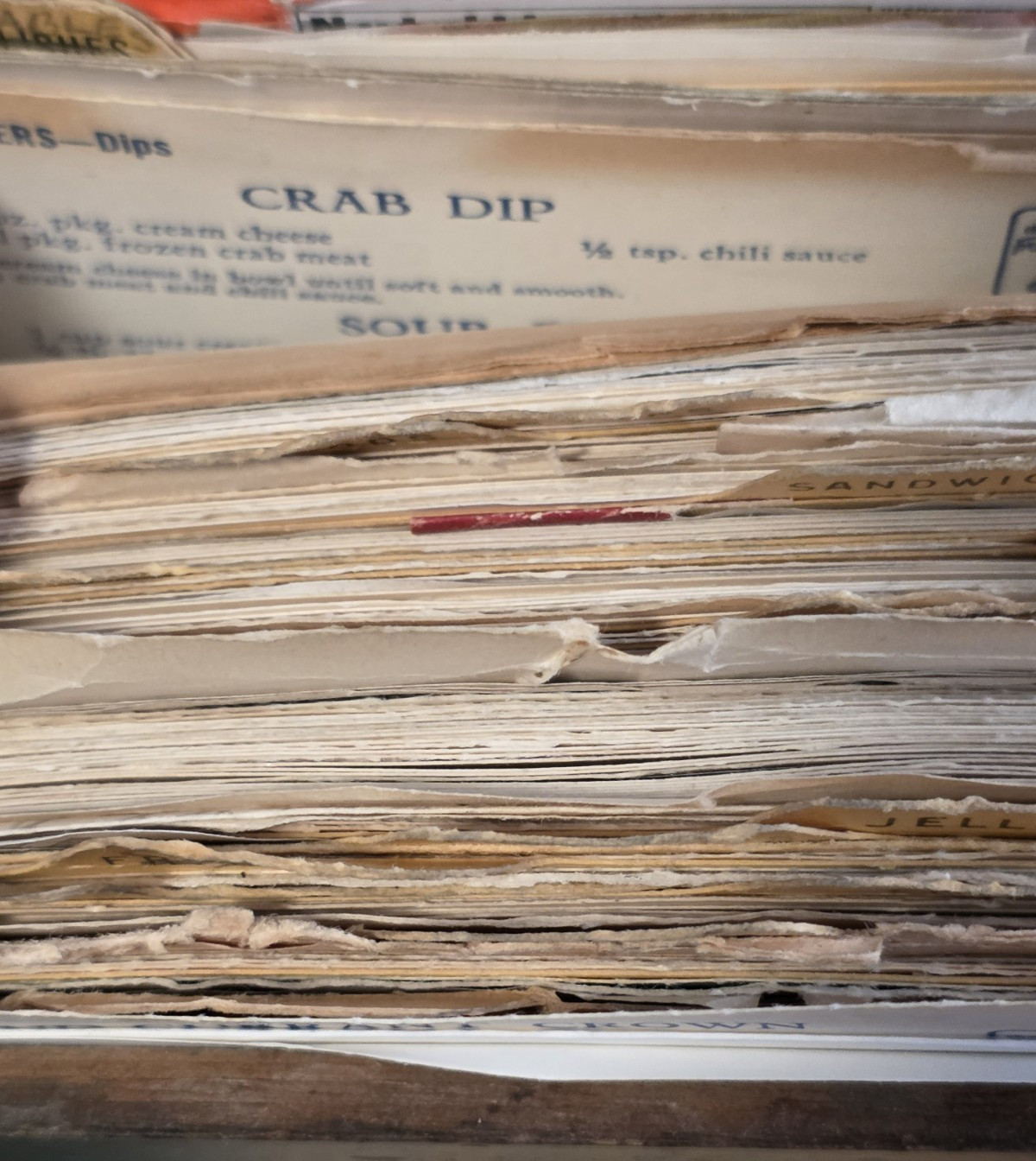 Great Collection RECIPES ca 1950s Some Typed Most from Equitable Gas some Handwr