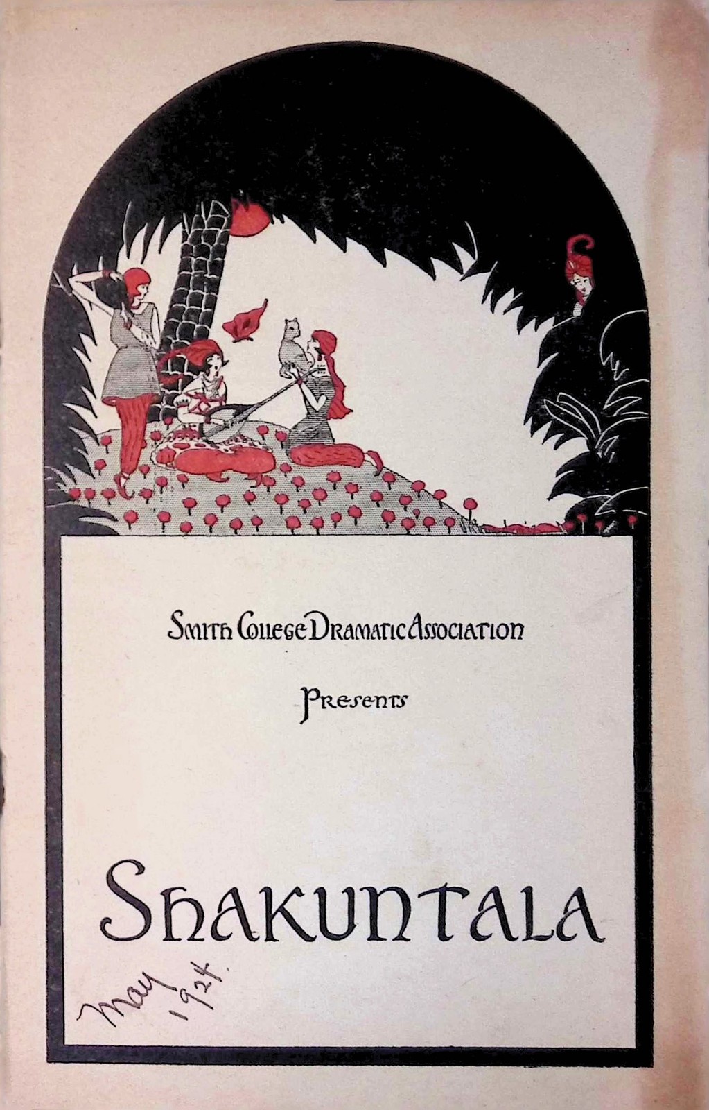 Smith College SHAKUNTALA Program c1910 Northampton MA Advertisements