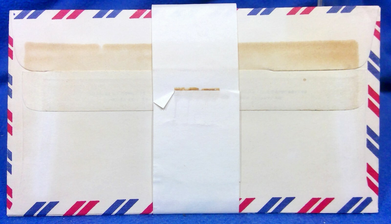 Vintage VIA AIR MAIL Red White And Blue Envelops #12