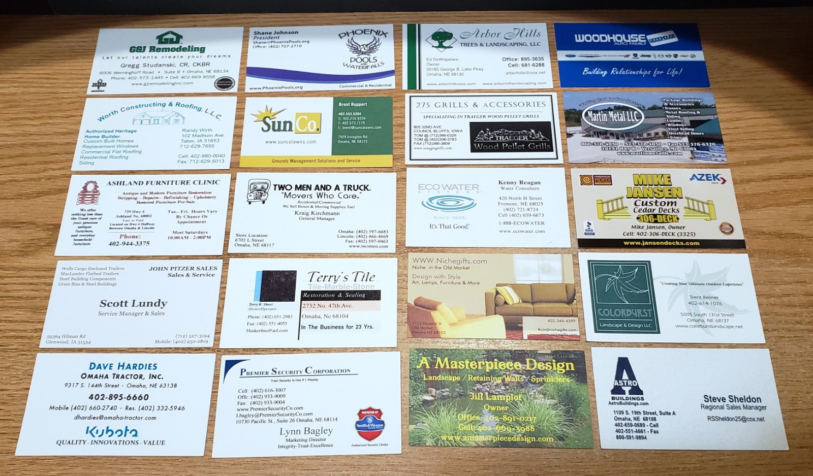🔥 LOT of 100 MISC. Related BUSINESS CARDS for BUSINESS CARD COLLECTION L7