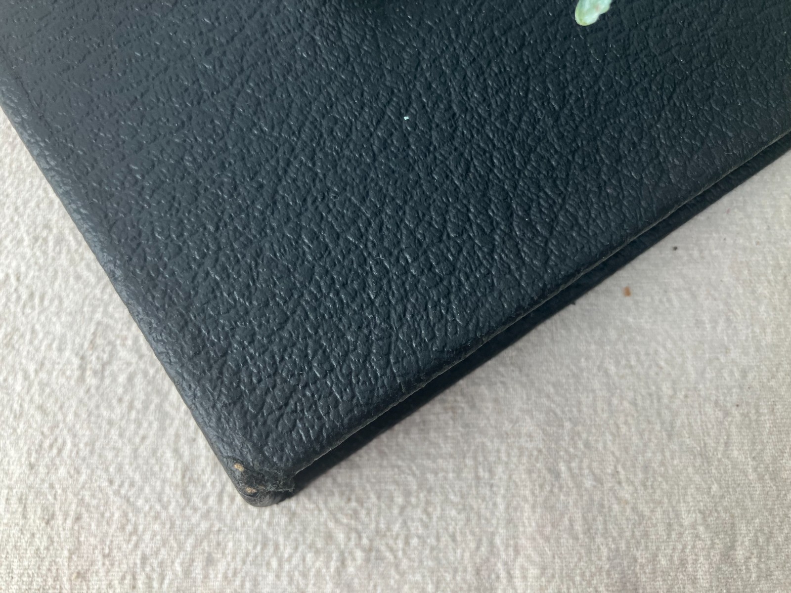 VTG Black Notebook Vernon Royal Line Binder 9×11″ Metal 2 Ring Lined Paper Book