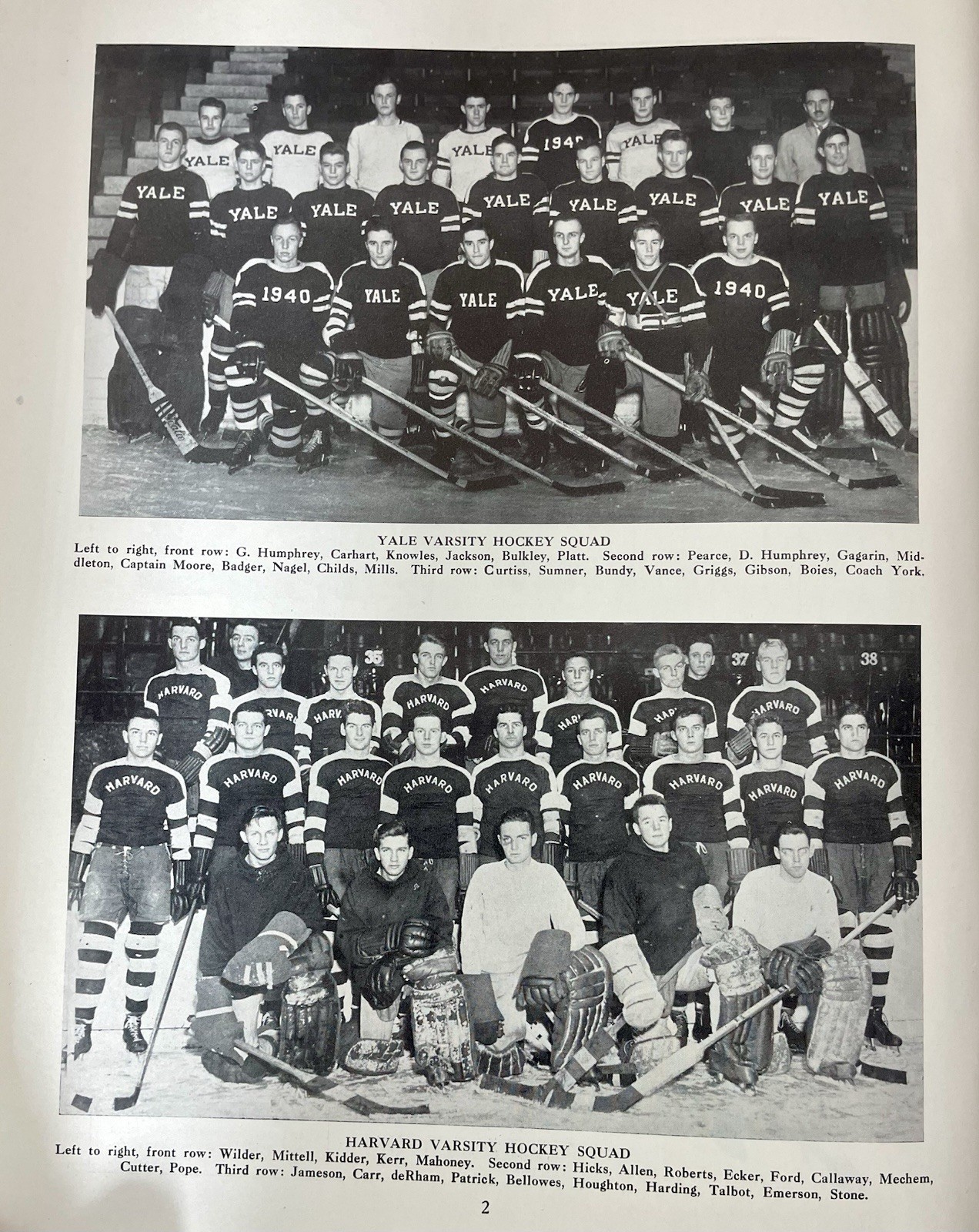 1936 FOOTBALL PROGRAM HARVARD CRIMSON Vs. DARTMOUTH INDIANS BIG GREEN IVY LEAGUE