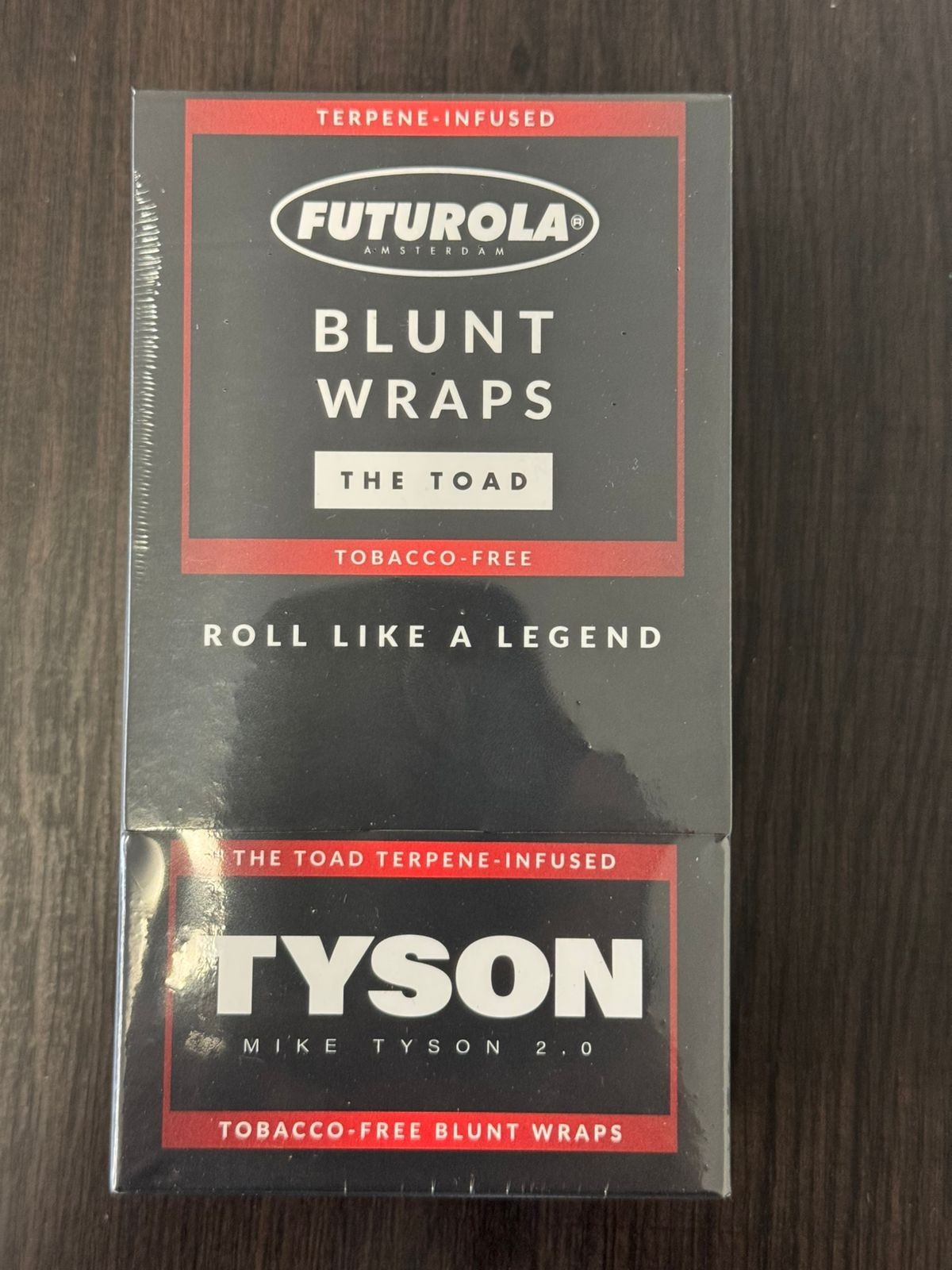 Tyson The Toad Wraps 25 Packs x 1 Wrap | 25 Wraps Tyson Free Shipping