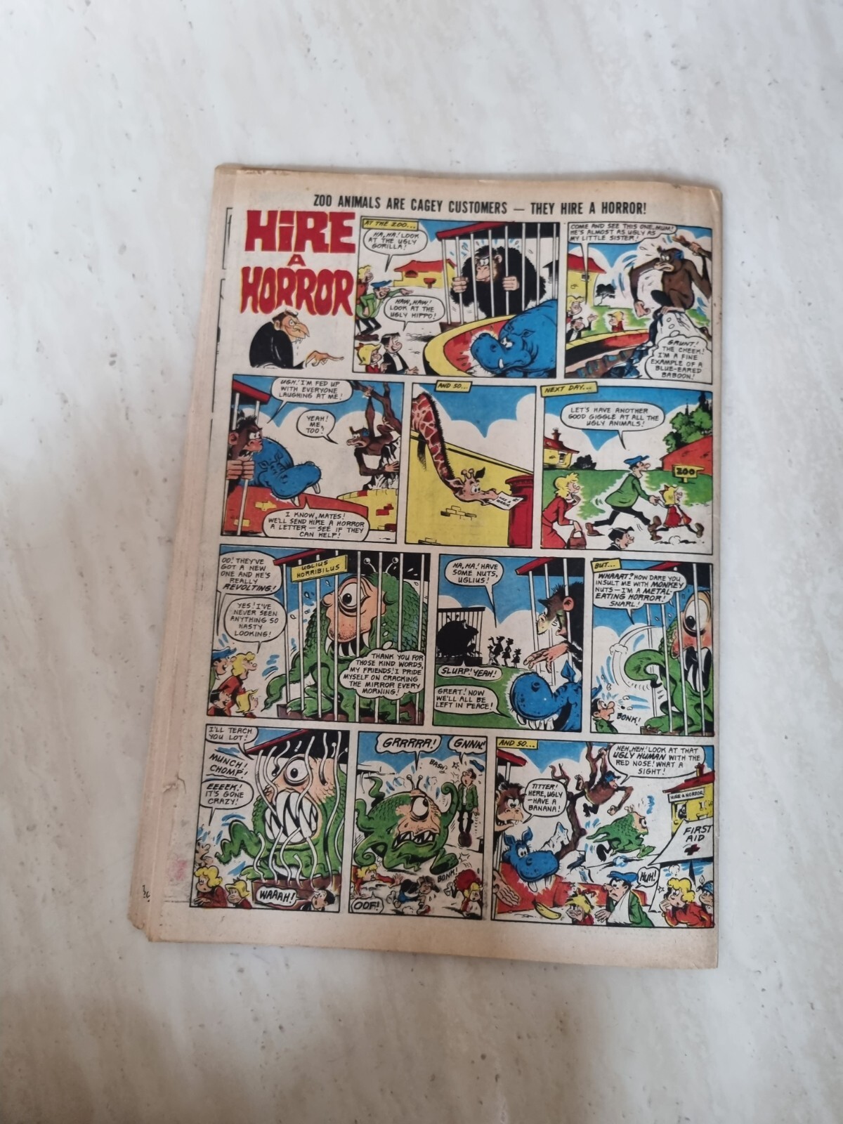 Cor!! IPC Magazines British Weekly Comic 22nd December 1973