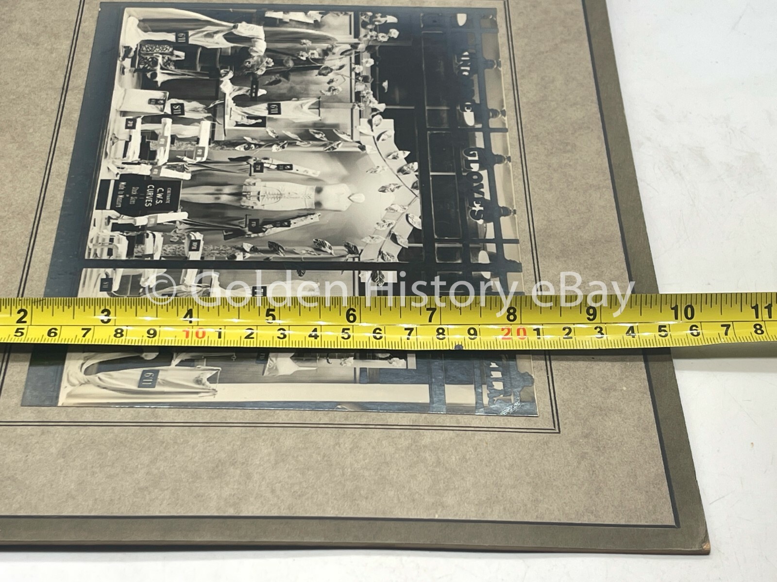VINTAGE CO-OP SOCIETY CWS WINDOW DISPLAY PHOTO NORTH GRIMSBY MIDDLESBROUGH