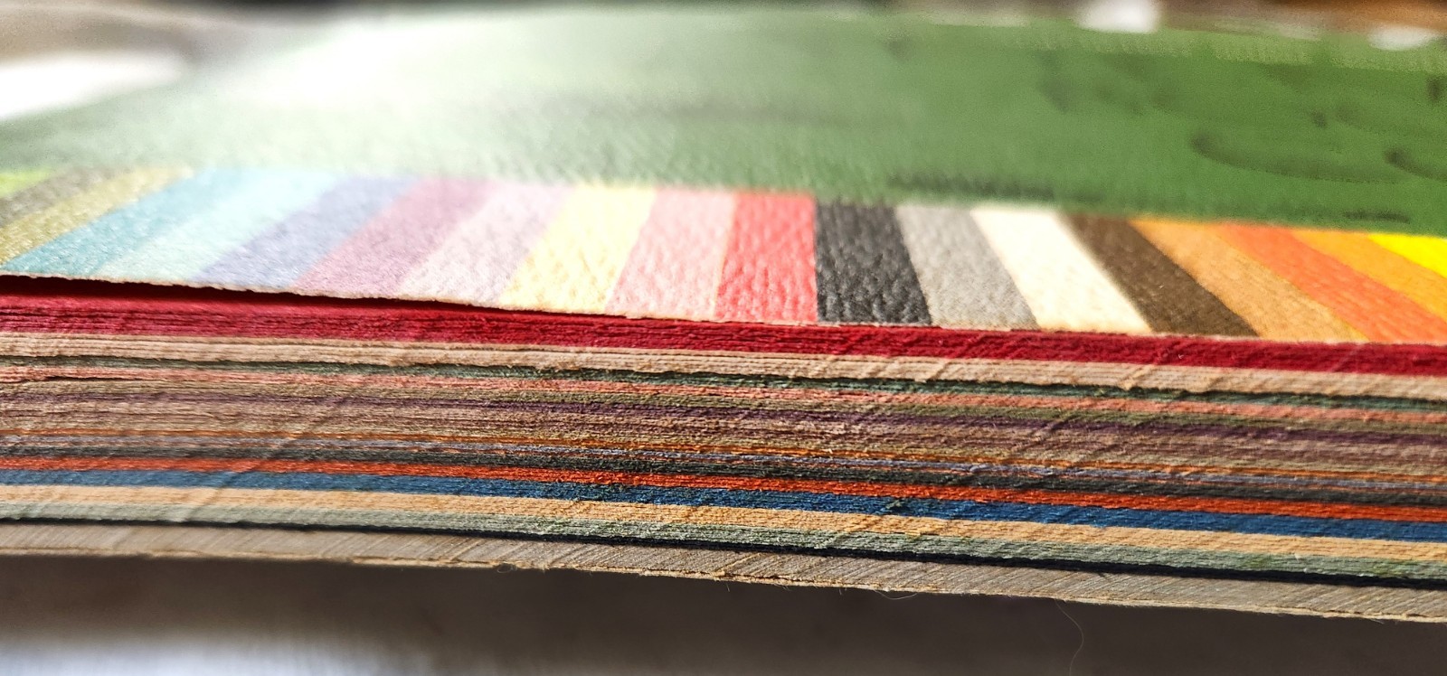 Vintage 70s NEW Academie Book of Colors Heavyweight Construction Paper 12X9 48