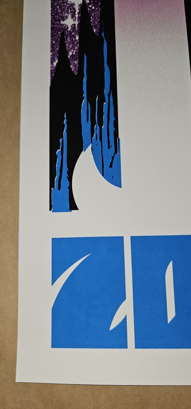 Pearl Jam Official 2006 Europe Tour Brad Klausen Poster Screen Print Vedder
