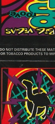 Lot Of 12 CAMEL BIG VEGAS GROOVE BLENDER 1996 Big Head Todd, Matchbook Covers