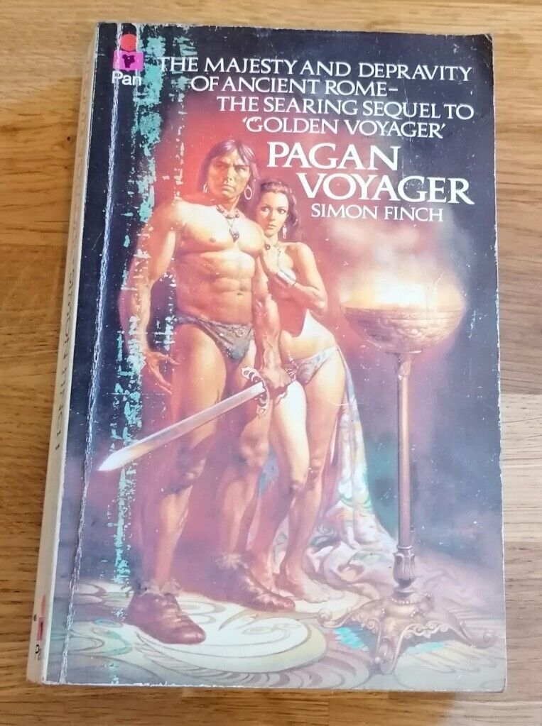 BOOK – Pagan Voyager By Simon Finch 1980 Pan Paperback Fantasy